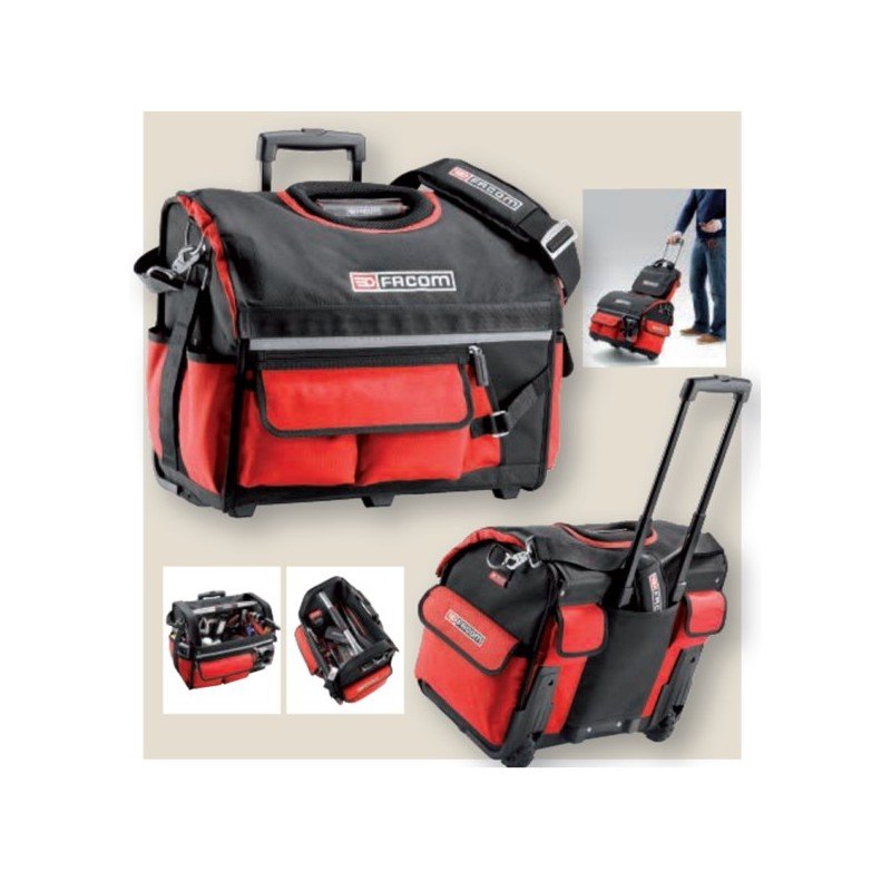 BOLSA DE HERRAMIENTAS TEXTIL C/RUEDAS BS.R20PB FACOM