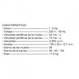 ESMERILADORA-LIJADORA YA-6150-B YAIM