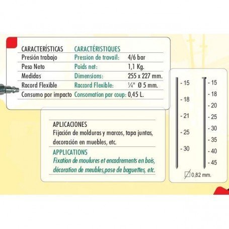 CLAVADORA UNICAIR NOVA 8/45