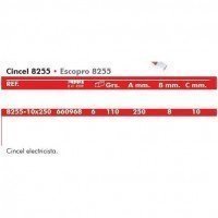 CINCEL ELECT.8255 10X250