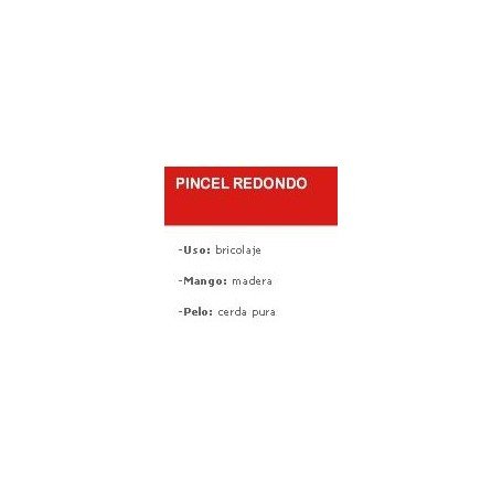 PINCEL REDONDO BRICO N.2