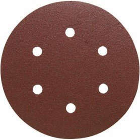 DISCO ABRASIVO VELCRO MAD ERA 150MM K40 6 AGUJEROS FORMAT