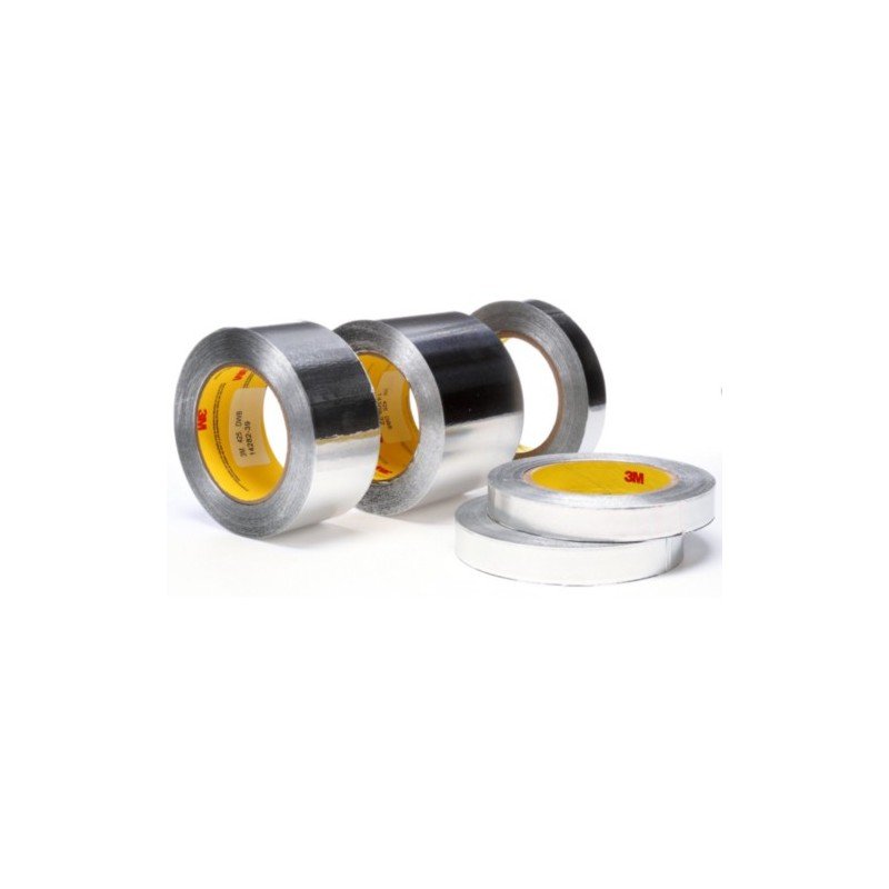 CINTA ALUMINIO 3M PREMIUM 425 25MMX55MT CINTA ALUMINIO 3M PREMIUM 425 25MMX55MT