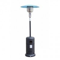 ESTUFA SETA GAS EXTERIOR NEGRA 220CM 1300W