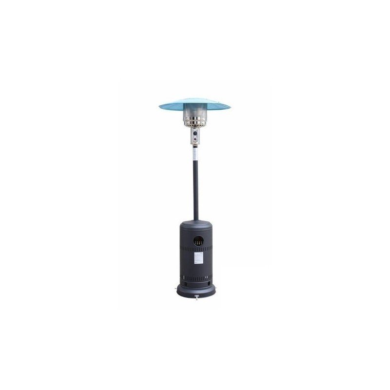 ESTUFA SETA GAS EXTERIOR NEGRA 220CM 1300W