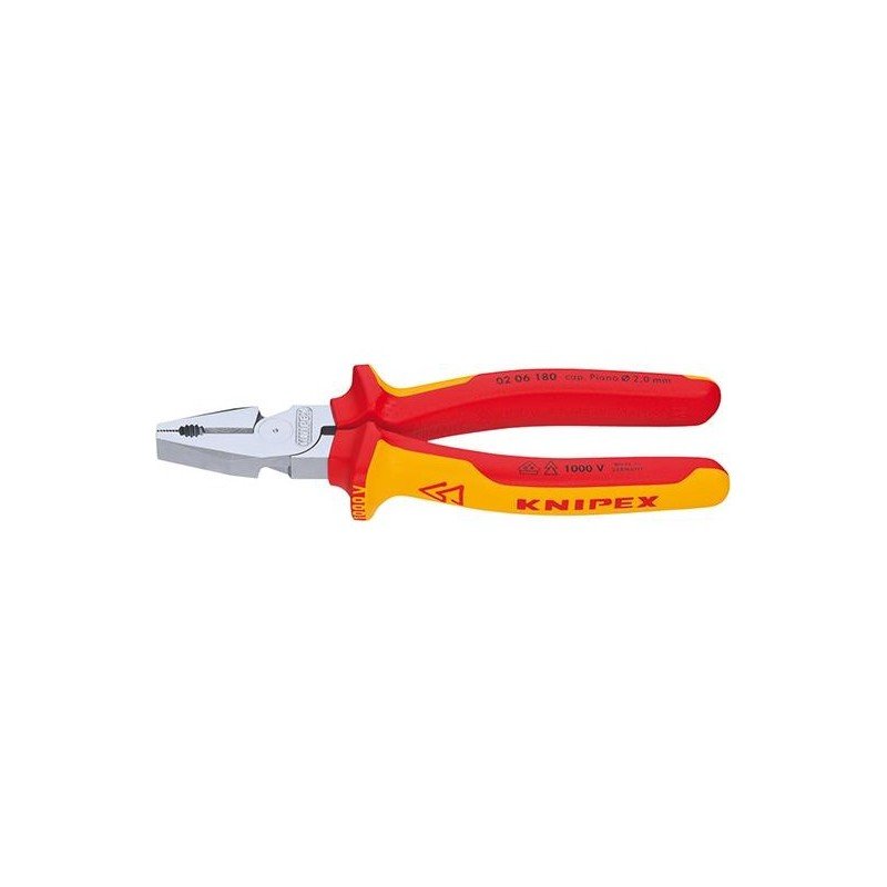 ALICATES UNIVERSALES DE F UERZA VDE CON MANGO VARIO S COMPONENTES 200MM KNIPE X