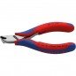 ALICATES DE CORTE OBLICUO FRONTAL ELECTRÓNICA C/ P EQUEÑO BISEL 120MM KNIPEX
