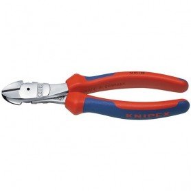 CORTAALAMBRES FUERZA CROM ADO C/ MANGO VARIOS COMPO NENTES 160MM KNIPEX