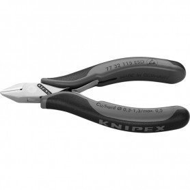CORTAALAMBRES ELECTRÓNICA ESD PUNTIAGUDO BISELADO LIGERAMENTE 115MM KNIPEX
