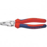 ALICATES UNIVERSALES CROM ADO C/ MANGO VARIOS COMPO NENTES 180MM KNIPEX