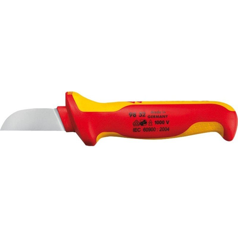 CUCHILLOS PELACABLES CON MANGO VARIOS COMPONENTES 180QMM KNIPEX