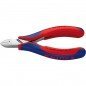 CORTAALAMBRES ELECTRÓNICA PUNTA REDONDA BISEL 115M M KNIPEX