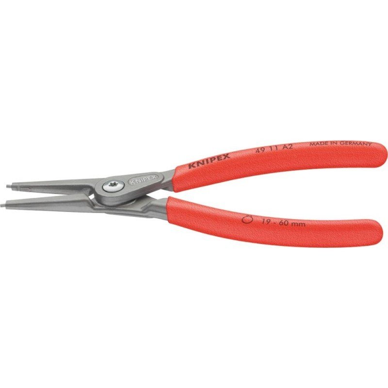 ALICATES CIRCLIPS EXTER. RECTO C/ MUELLE A1 MM KNI PEX