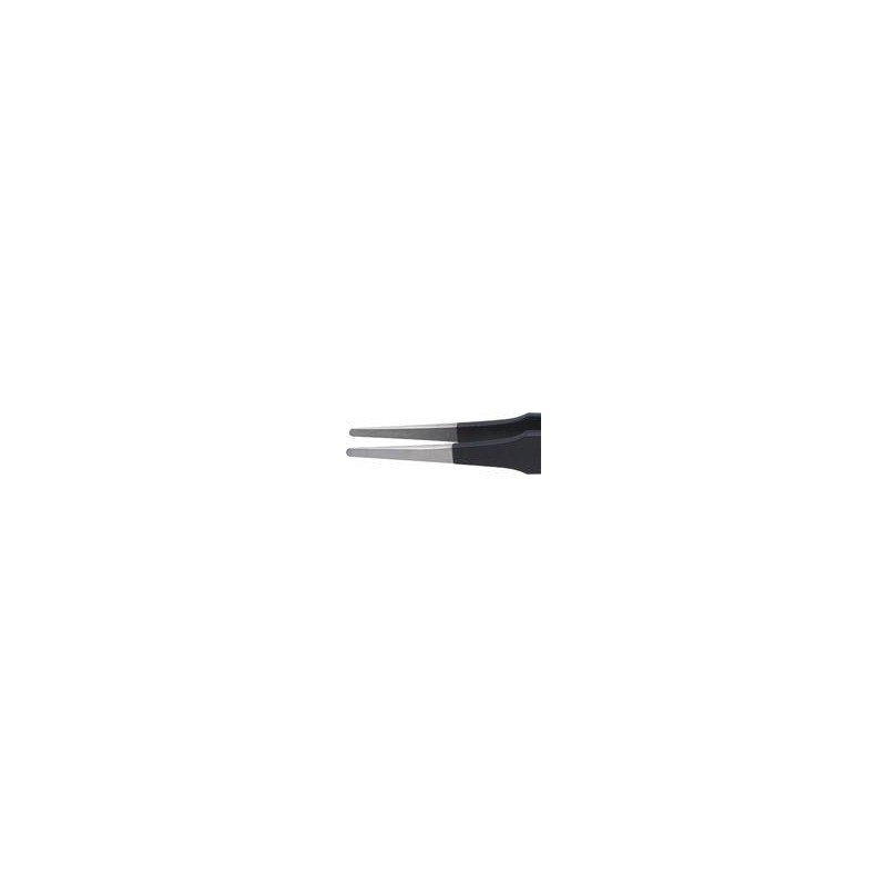 PINZA ESD REDONDA 120MM 2 MM NEGRO KNIPEX