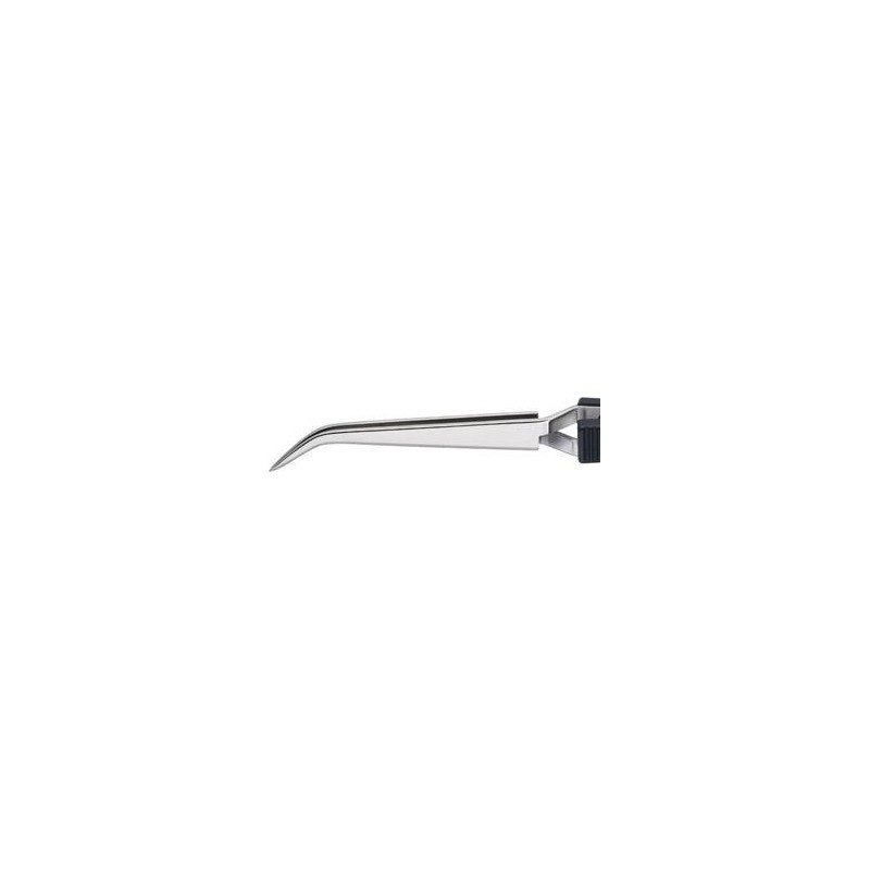 PINZA CRUZADA PUNTIAGUDA CURVADA NIQUELADA 160MM K NIPEX