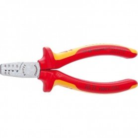 ALICATES VIROLA CABLE VDE MANGOS DE PLÁSTICO MM 0, 25-2,5QMM KNIPEX