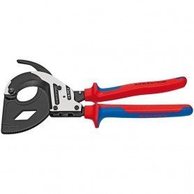 CORTACABLES PAVONADO CON CARRACA Y MANGO 2 COMPONE NTES 320MM KNIPEX