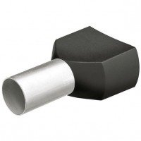 VIROLAS DE CABLE TWIN CON COLLAR 10MM 2×1,50MM2 A 200 UD. KNIPEX