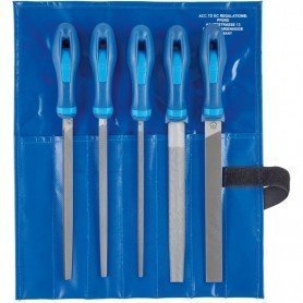JGO LIMAS DE TALLER 200MM PICADO 2 5 PZAS PFERD