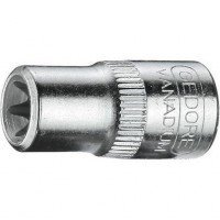 VASO DE LLAVE DE VASO 1/4 " E8X25MM GEDORE