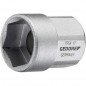 VASO DE LLAVE DE VASO ACC IONAMIENTO 1/2" HEX EXTER IOR SALIDA HEX 10X24MM GE DORE