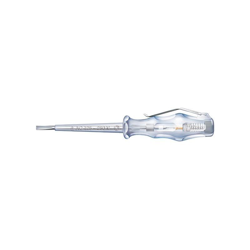 DETECTOR TENSIÓN 247 VDE UNIPOLAR 3X0,5X70MM WERA