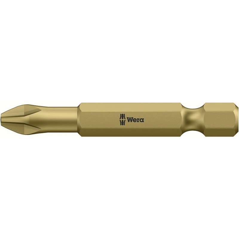 PUNTA EXTRADURA 1/4" DIN3 126E6,3 PH2X50MM WERA