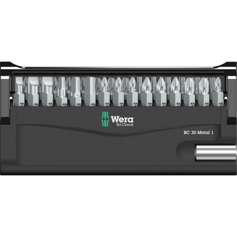JGO PUNTAS BIT-CHECK 30 M ETAL 1 WERA