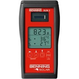 TERMÓMETRO Y MEDIDOR DE I NSOLACIÓN SUN2 BENNING