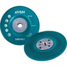 PLATO APOYO TURBO PAD 3 M 14 115MM VSM