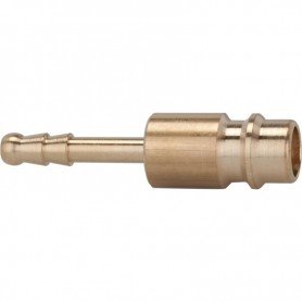 MANGUITO INSERCIÓN LATÓN PARA ACOPLAMIENTO PASO NO MINAL 7,2MM MANGUERA Ø IN TERIOR 13MM RIEGLER