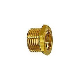 BOQUILLA REDUCCIÓN CORTA LATÓN G3/8" EN G1/4" RIEG LER