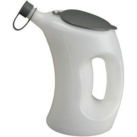 VASO GRADUADO POLIETILENO CONTENIDO NOMINAL 5L C/ TAPA PRESSOL