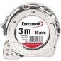 CINTA MÉTRICA DE BOLSILLO CROMADA 5MX19MM FORMAT