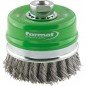 CEPILLO PINCEL INOX M14 T RENZADO 80X0,5MM FORMAT