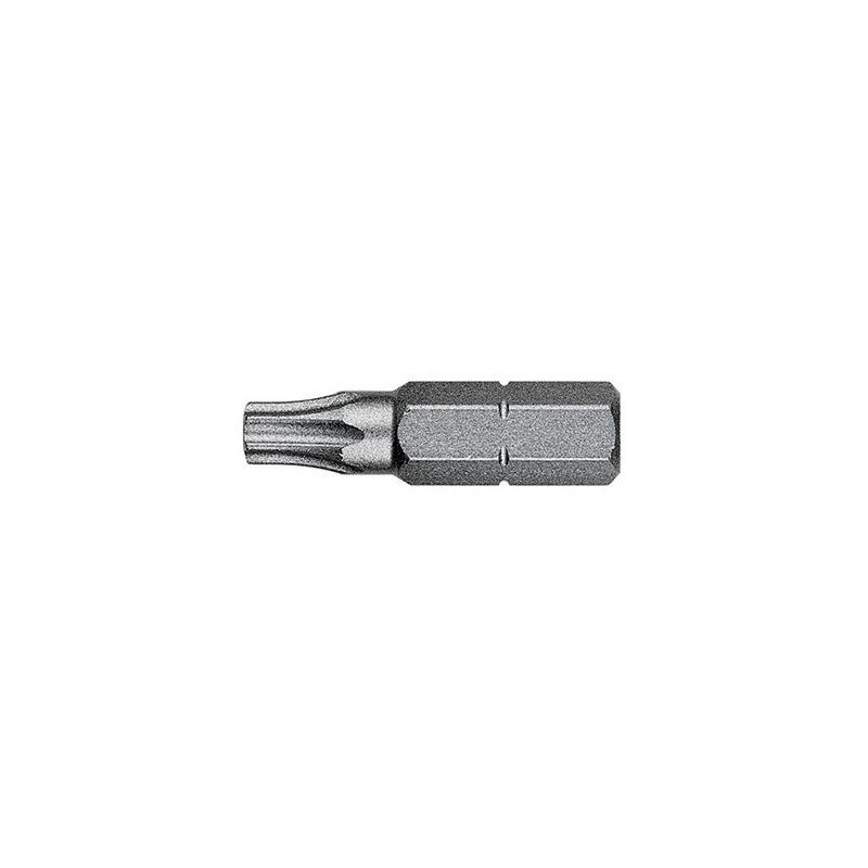 PUNTA C/ ORIFICIO 1/4" DI N3126C6,3 T27X25MM FORMAT