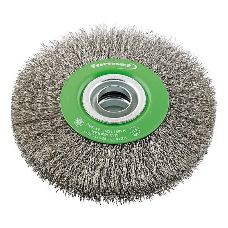 CEPILLO CIRCULAR INOX 125 X22MM FORMAT