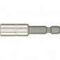 PORTAPUNTAS C/ IMÁN 1/4" 1/4" HEXAGONAL 75MM FORMA T