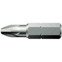 PUNTA DUREZA TENAZ 1/4" D IN3126C6,3 PZ2X25MM FORMA T