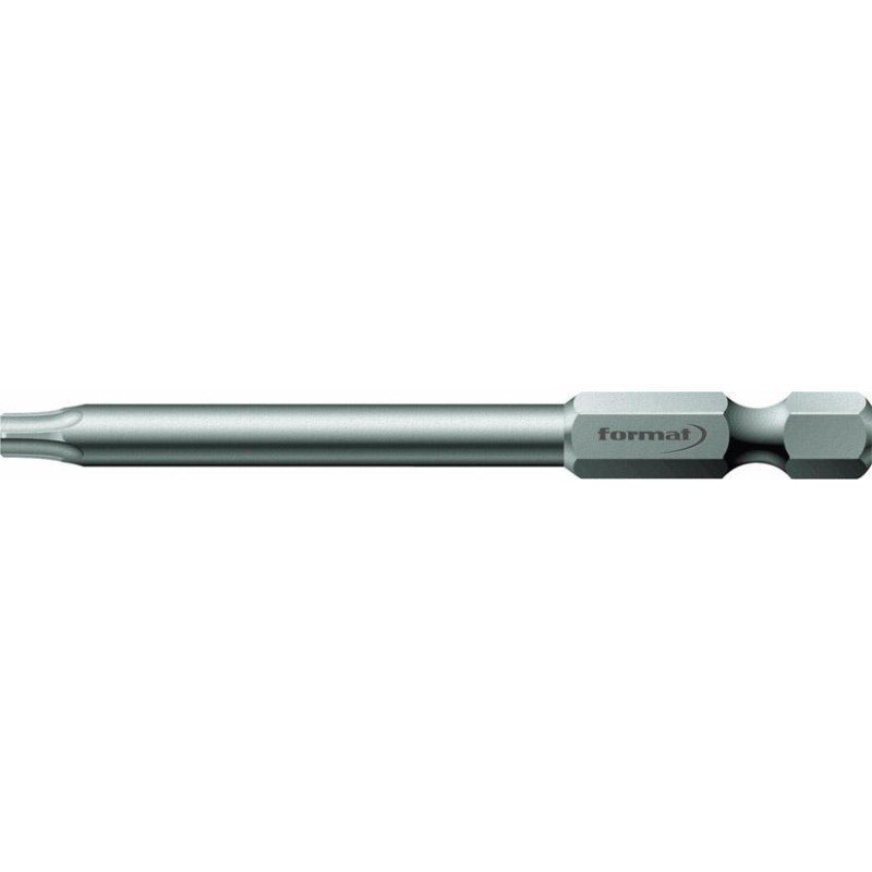 PUNTA DUREZA TENAZ 1/4" D IN3126E6,3 T10X89MM FORMA T