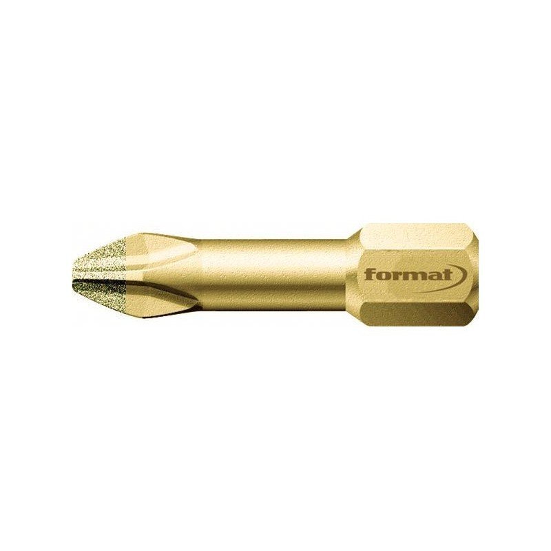 PUNTA DIAMANTE 1/4" DIN31 26C6,3 PH2X25MM FORMAT