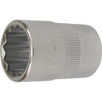 LLAVE DE VASO BIHEXAGONAL 1/2" 19MM FORMAT
