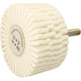 PASADOR PULIDO CEPILLOS F IELTRO 50X20X6MM D2 H25 F ORMAT