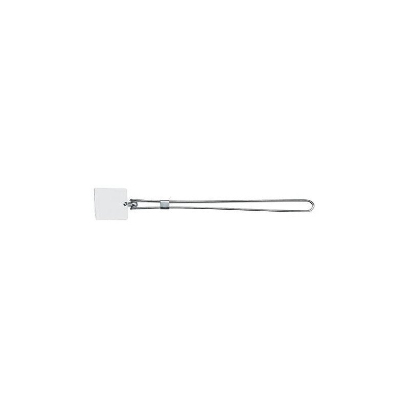 ESPEJO DE SOLDADURA P/MANO DE ACERO 80X70 X1MM