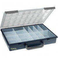 MALETÍN DE SURTIDO PLÁSTI CO ASSORTER 55 4X8-17 AZU L RAACO