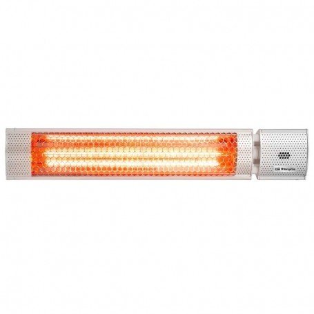 ESTUFA HALOGENA EXT. IP65 PARED 2 TUBOS 2000W ORBEGOZO