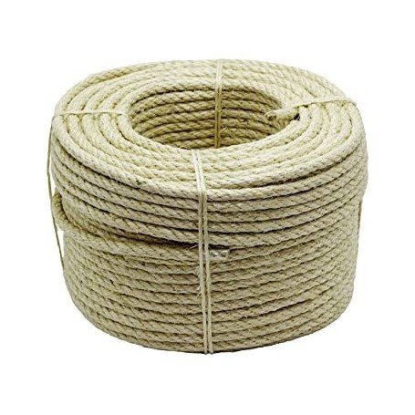 MINI ROLLO CUERDA SISAL 10MM R/25MT