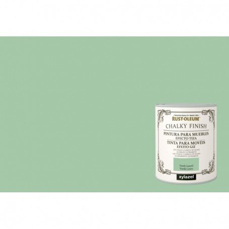 PINTURA A LA TIZA MUEBLES CHALKY 750ML VERDE LAU