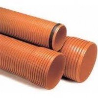 TUB.SANECOR C/TEJA 315 CORR.D/PARED (6MT) XMT