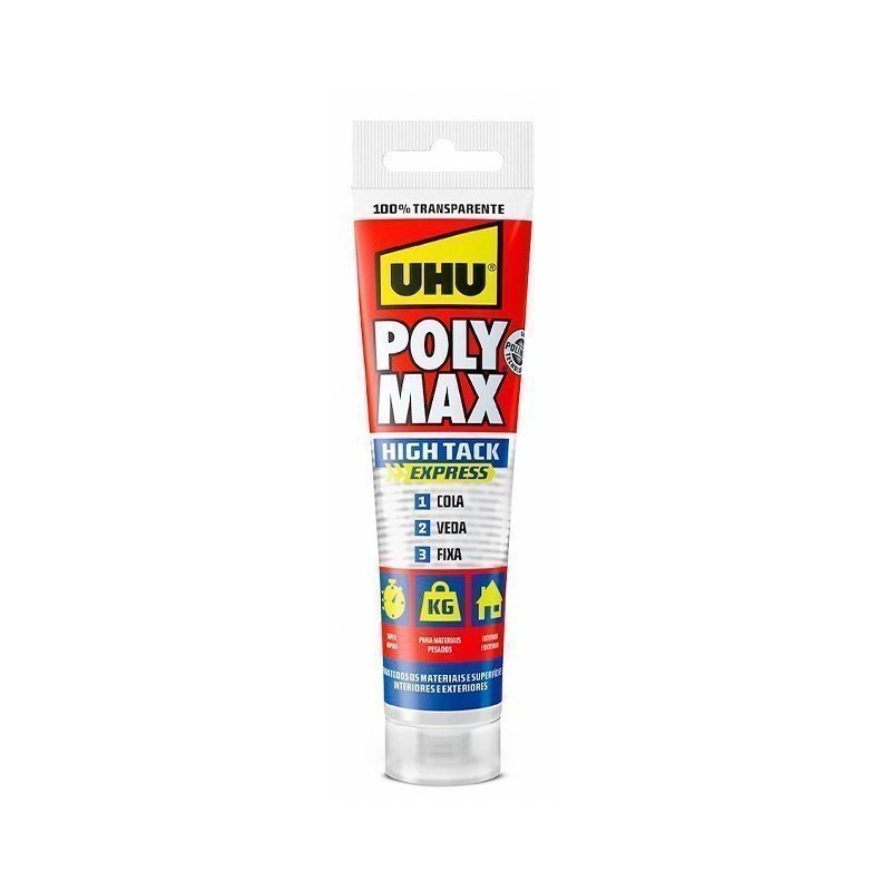 ADHESIVO POLY MAX HIG TACK EXPRESS TRANSPARENTE MINI 115GR